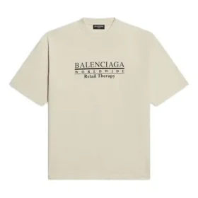 Retail Therapy T-Shirt in mittlerer Passform «Ivory Black» 612966TLVB19054