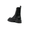 Rhino 25 mm Schnür-Stiefel «Black Smooth Calfskin» 712638WBB501000