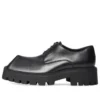 Rhino Derby-Schuhe «Black Smooth Calfskin» 712391WBB501000