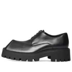 Rhino Derby-Schuhe «Black Smooth Calfskin» 712391WBB501000