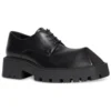 Rhino Derby-Schuhe «Black Smooth Calfskin» 712391WBB501000