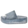 Rise Sandalen «Denim Print Leather» 656960WBMA14000