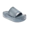 Rise Sandalen «Denim Print Leather» 656960WBMA14000