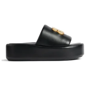 Rise Sandalen «Schwarzes, glänzendes Nappa-Lammleder» 788494WB7E11080
