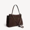 Rodeo-Handtasche, gross, in Hell-Espresso