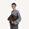 Rodeo-Handtasche, gross, in Hell-Espresso