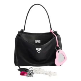 Rodeo Kleine Handtasche im Used-Look mit einem Anhänger «Schwarz» 7897792AA831000