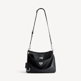 Rodeo-Messenger-Tasche für Herren, klein, in Schwarz
