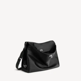 Rodeo-Messenger-Tasche für Herren, mittelgross, in Schwarz