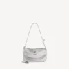 Rodeo-Sling-Pochette für Damen mit Strasssteinen in Rauchgrau