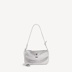 Rodeo-Sling-Pochette für Damen mit Strasssteinen in Rauchgrau Rodeo-Sling-Pochette für Damen mit Strasssteinen in Rauchgrau