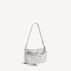Rodeo-Sling-Pochette für Damen mit Strasssteinen in Rauchgrau