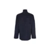 Rollkragenpullover aus gebürsteter Baumwolle mit Scribble-Logo «Navy» 625935T31828065