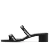 Runde 40-mm-Sandalen «Black» 695000WCAE11090