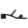 Runde 40-mm-Sandalen «Black» 695000WCAE11090