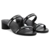 Runde 40-mm-Sandalen «Black» 695000WCAE11090