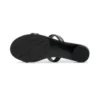 Runde 40-mm-Sandalen «Black» 695000WCAE11090