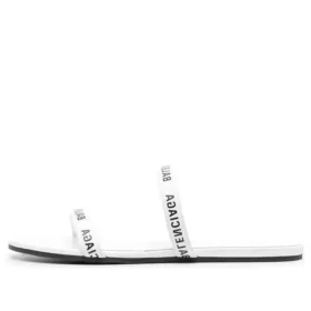 Runde Sandalen «Weiss Schwarz» 694999WCAE19010