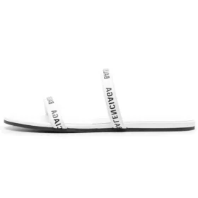 Runde Sandalen «Weiss Schwarz» 694999WCAE19010