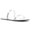 Runde Sandalen «Weiss Schwarz» 694999WCAE19010