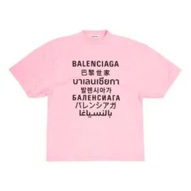 Rundhalsausschnitt, kurzärmelig, rosa 641532TJVI31401