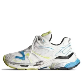 Runner 2.0 Sneaker «Weiss, Gelb und Blau, Mesh und Polyurethan» 779066W3RXP9074