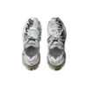Runner Graffiti Sneakers «Black and White Mesh and Nylon» 677403W3RBQ9010