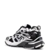 Runner High-Top-Sneaker «Bicolor Schwarz und Weiss» 695764W3RH29010