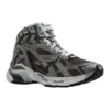 Runner High-Top-Sneaker «Graues, wildlederähnliches Nylongewebe» 695764W3RH31891