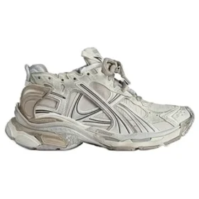 Runner Sneaker «Beige Nylon, wildlederähnliches Material» 772774W3RNY9797