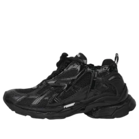 Runner Sneaker «Black Mesh and Nylon» 656063W3RA11000