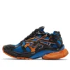 Runner Sneaker «Blau-Orange-Schwarz – Mesh und Nylon» 677403W3RB34719
