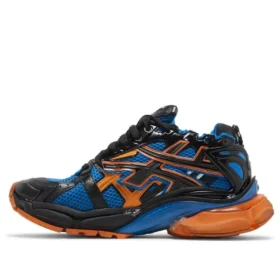 Runner Sneaker «Blau-Orange-Schwarz – Mesh und Nylon» 677403W3RB34719