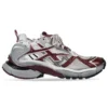 Runner-Sneaker «Burgundy Grey White Mesh and Nylon» 677403W3RB39069