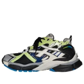 Runner Sneaker «Grey Blue Green» 677403W3RB55179