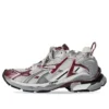 Runner Sneaker «Grey Burgundy Mesh and Nylon» 677402W3RB39069