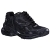 Runner Sneaker «Matte Black Mesh and Nylon» 677403W3RBT1000