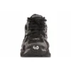 Runner-Sneaker «Schwarzes Mesh und Nylon mit transparenter, mehrfarbiger Verzierung» 677402W3RB11000