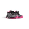 Runner-Sneaker «Silver White Pink Mesh and Nylon» 677402W3RBW9155