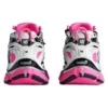 Runner-Sneaker «Silver White Pink Mesh and Nylon» 677402W3RBW9155