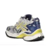 Runner Sneaker «Weiss Blau Gelb Mesh und Nylon» 677403W3RB59174