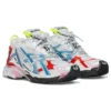 Runner-Sneaker «Weiss Blau Rot Mesh und Nylon» 677403W3RB69645