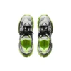 Runner Sneaker «Weiss, Schwarz und Neongelb, Mesh und Nylon» 677403W3RBP1093