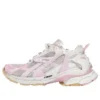 Runner Sneaker «White Baby Pink Mesh and Nylon» 677403W3RB39059