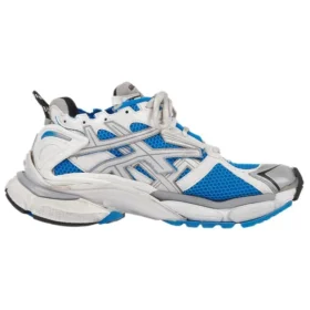 Runner Sneaker «White Blue Mesh and Nylon» 677402W3RB34912