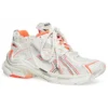 Runner Sneaker «White Fluo Orange Mesh and Nylon» 677402W3RBM9770