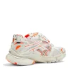 Runner Sneaker «White Fluo Orange Mesh and Nylon» 677403W3RBM9770