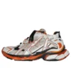 Runner Sneaker «White Orange Black» 677403W3RB79051