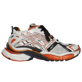 Runner Sneaker «White Orange Black» 677403W3RB79051