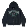 Saint Germain Full Zip Hoodie Regular Fit «Dark Blue» 803264TRVO98065